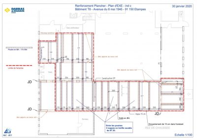 Renforcement plancher